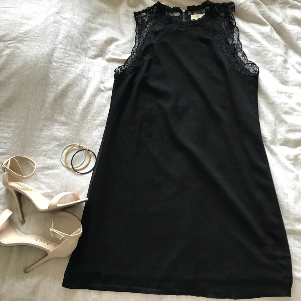 Black dress from Urban Outfitters